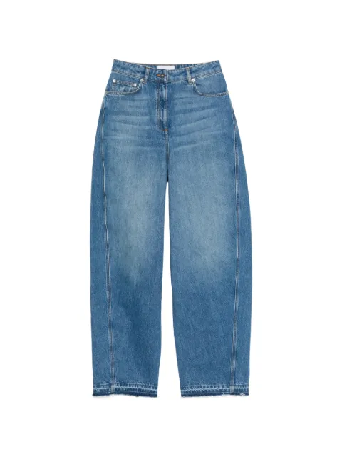 Givenchy cocoon denim tapered jeans light blue