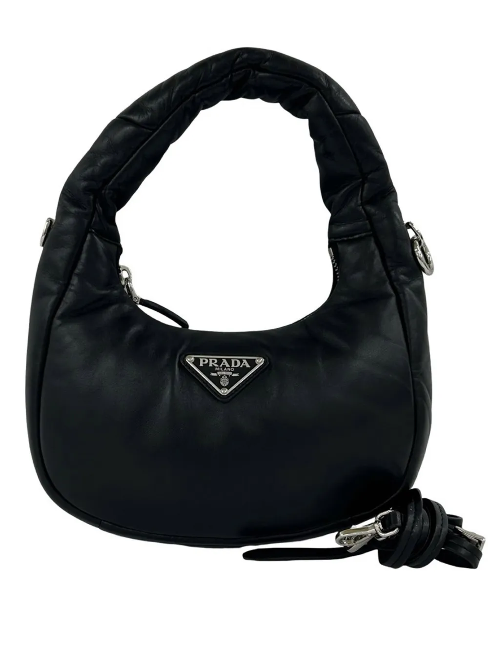 Prada Pre-Owned 2013-2026 Satchel-Tasche mit Logo - Schwarz
