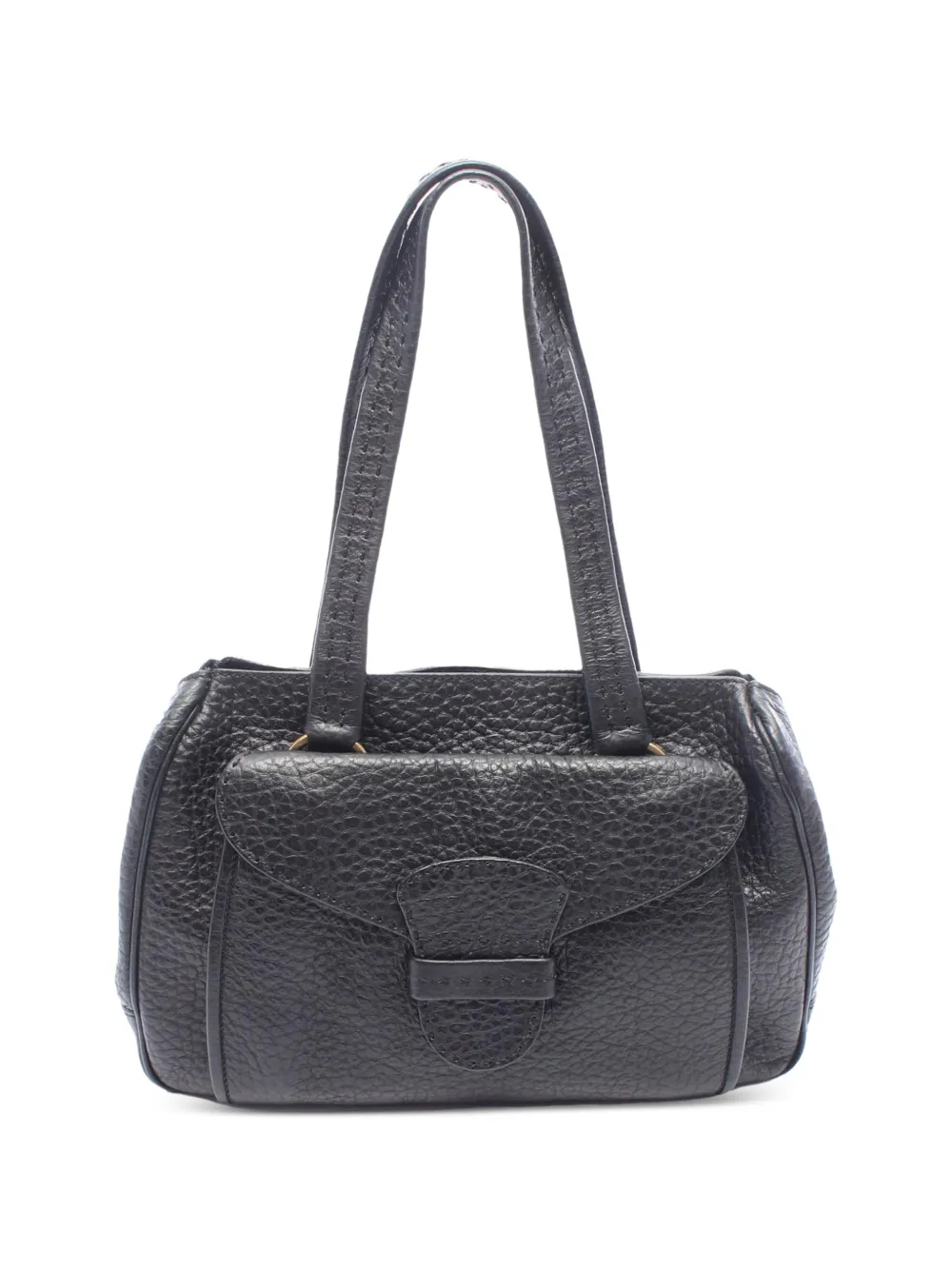 Prada Pre-Owned 2000s grained leather tote bag - Nero