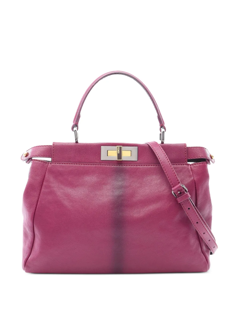 Fendi Pre-Owned 2000s Peekaboo Handtasche - Violett