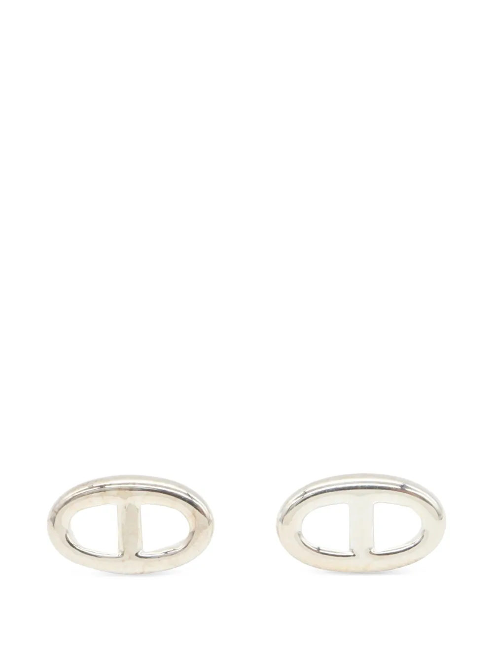 Hermès Pre-Owned boucles d'oreilles Chaine d'Ancre Verso - Argent