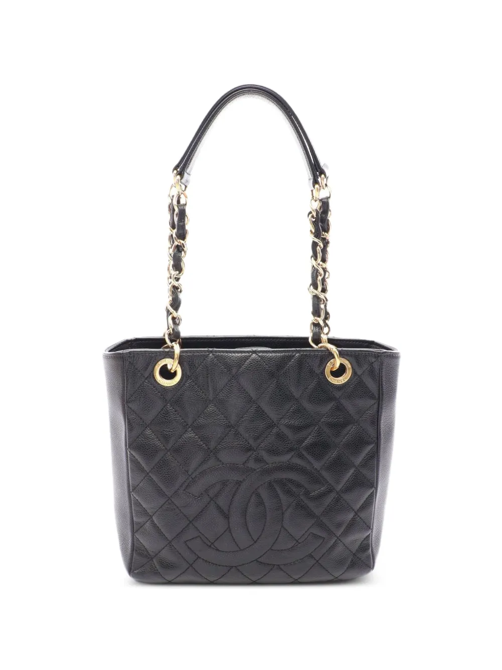 CHANEL Pre-Owned 2013-2014 Matelassé PST tote bag - Nero