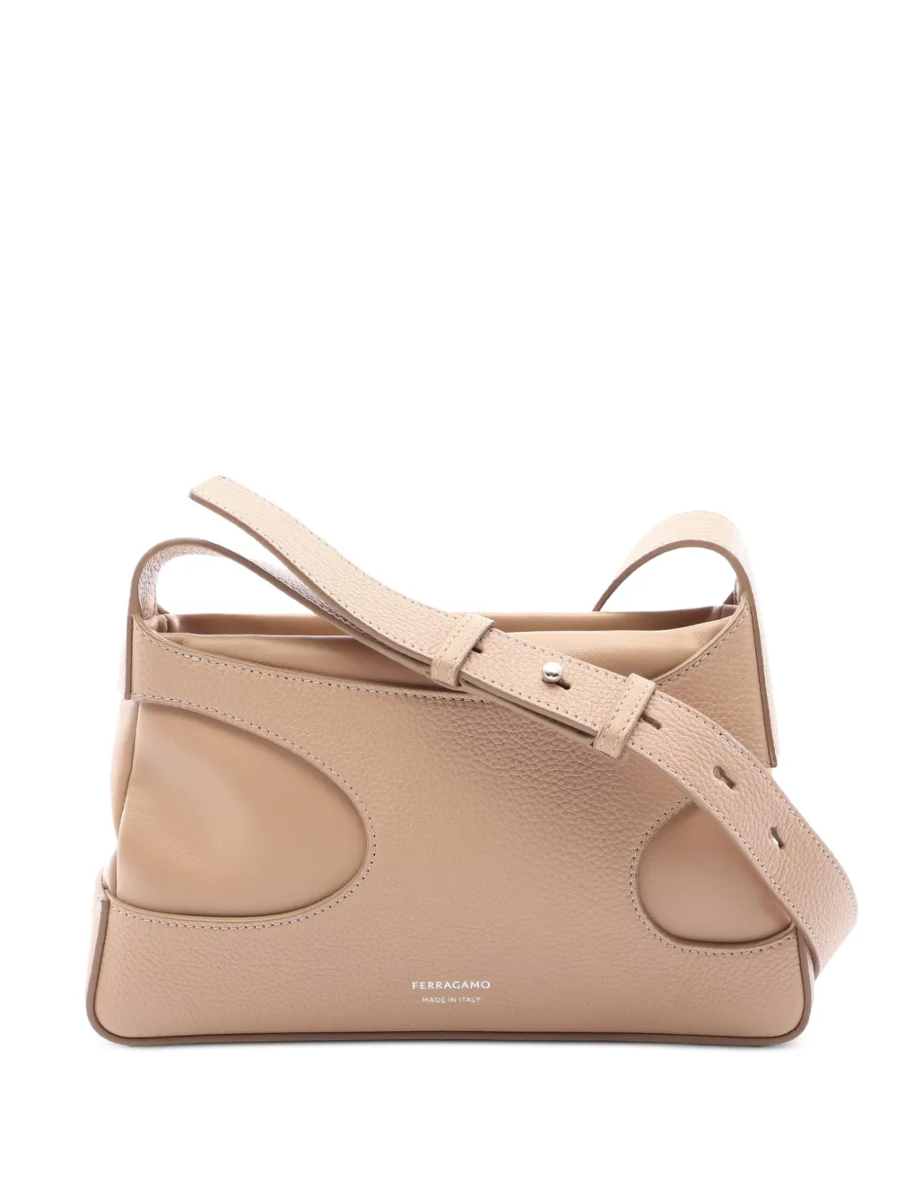 Ferragamo Pre-Owned 2010s leather shoulder bag - Toni neutri