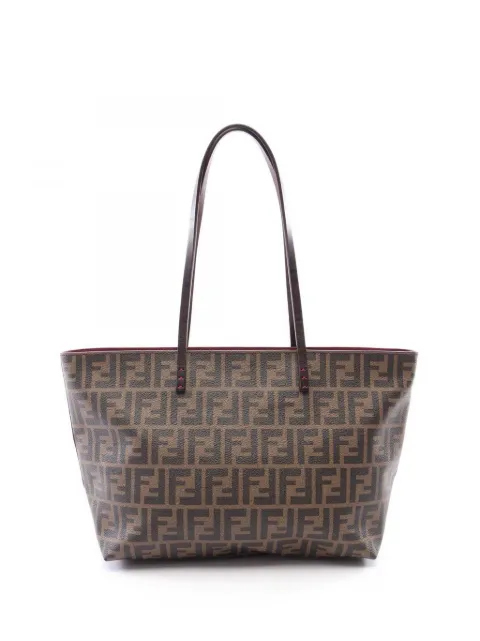 Fendi Pre-Owned 2010-2026 Small Zucca Spalmati Roll tote bag