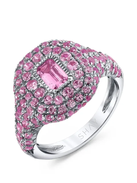 SHAY pink sapphire pinky ring