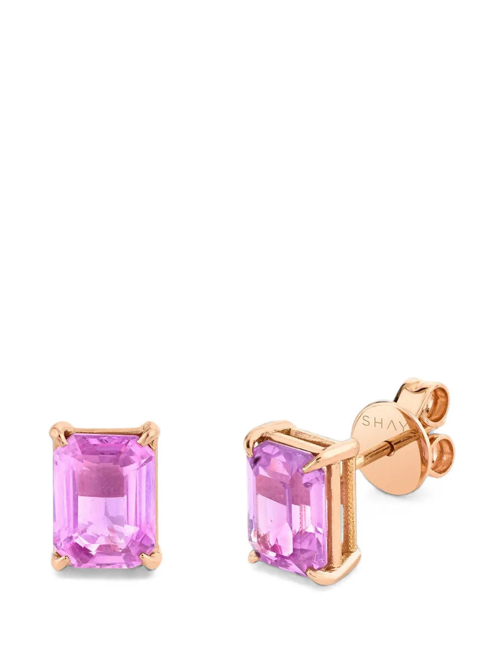 SHAY embellished sapphire stud earrings