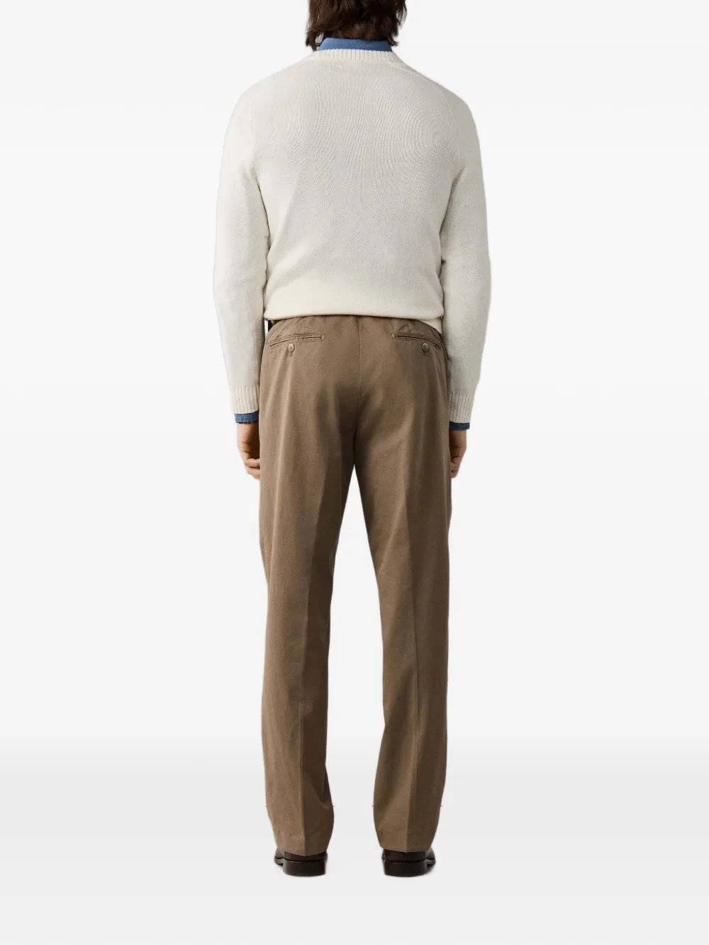 Hackett London Sanderson tailored-fit chino trousers Bruin