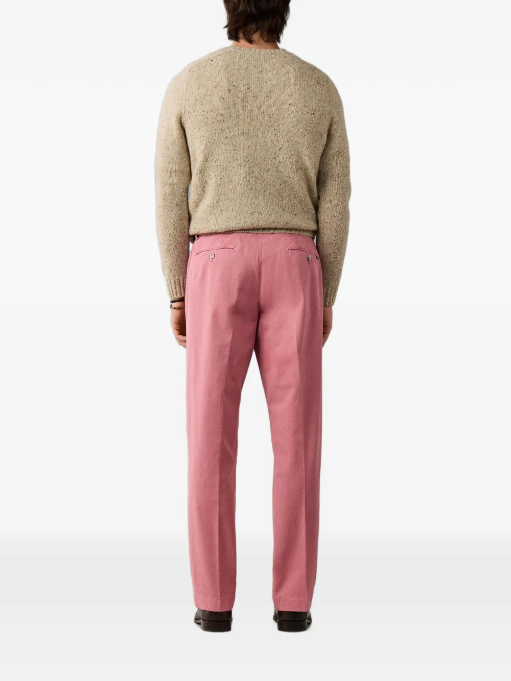 Hackett London Sanderson chino met getailleerde pasvorm Roze