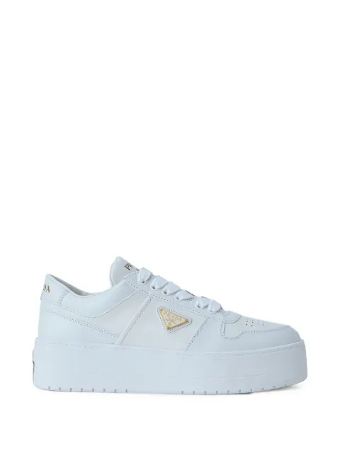 Prada Downtown Bold leather sneakers