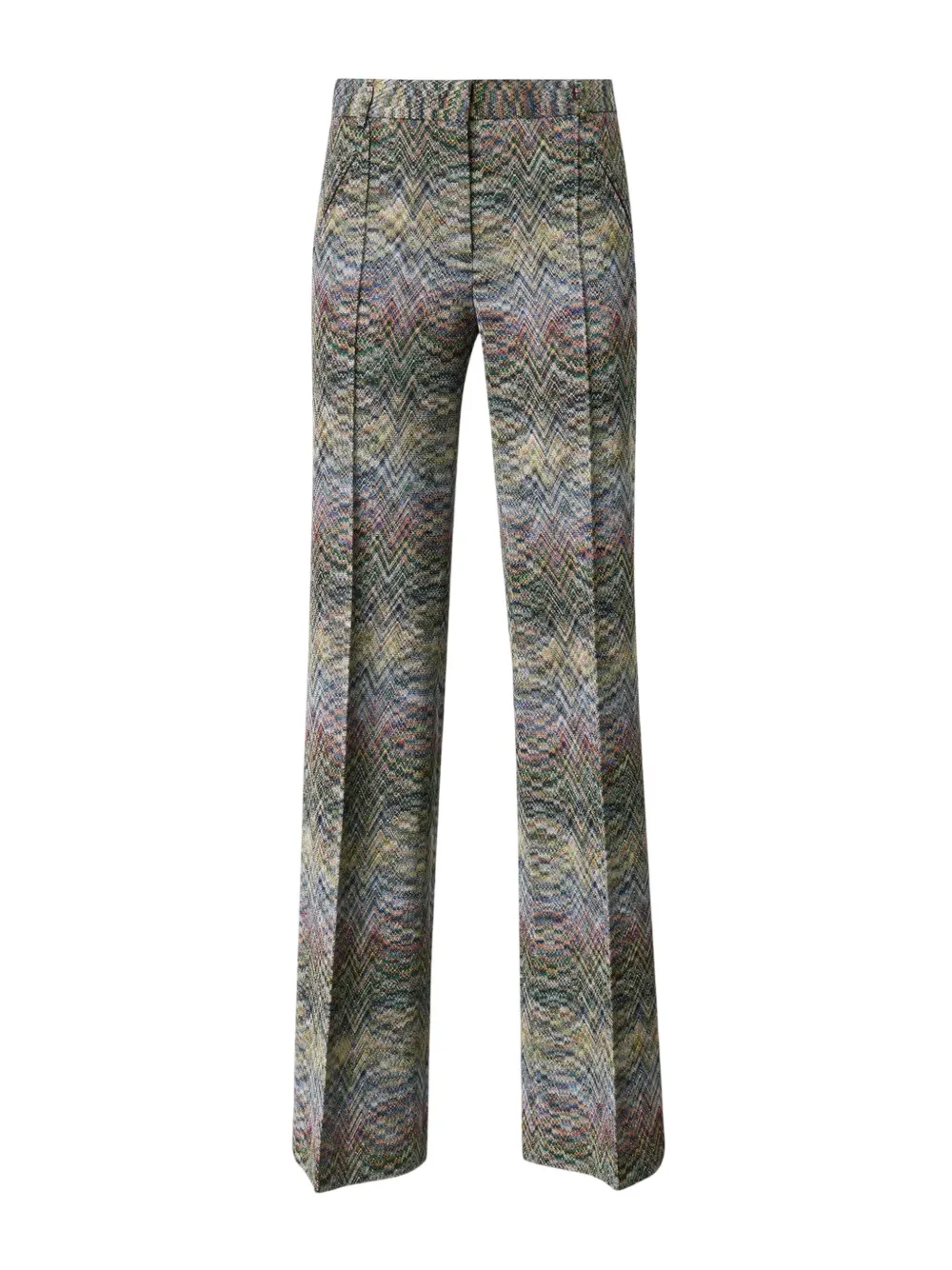 Missoni Space-Dye viscose lamé pantalon Grijs