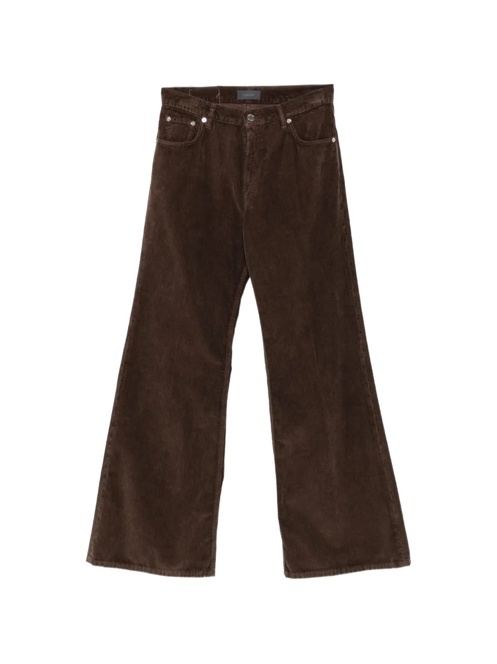 Haikure Clara flared trousers - Marron