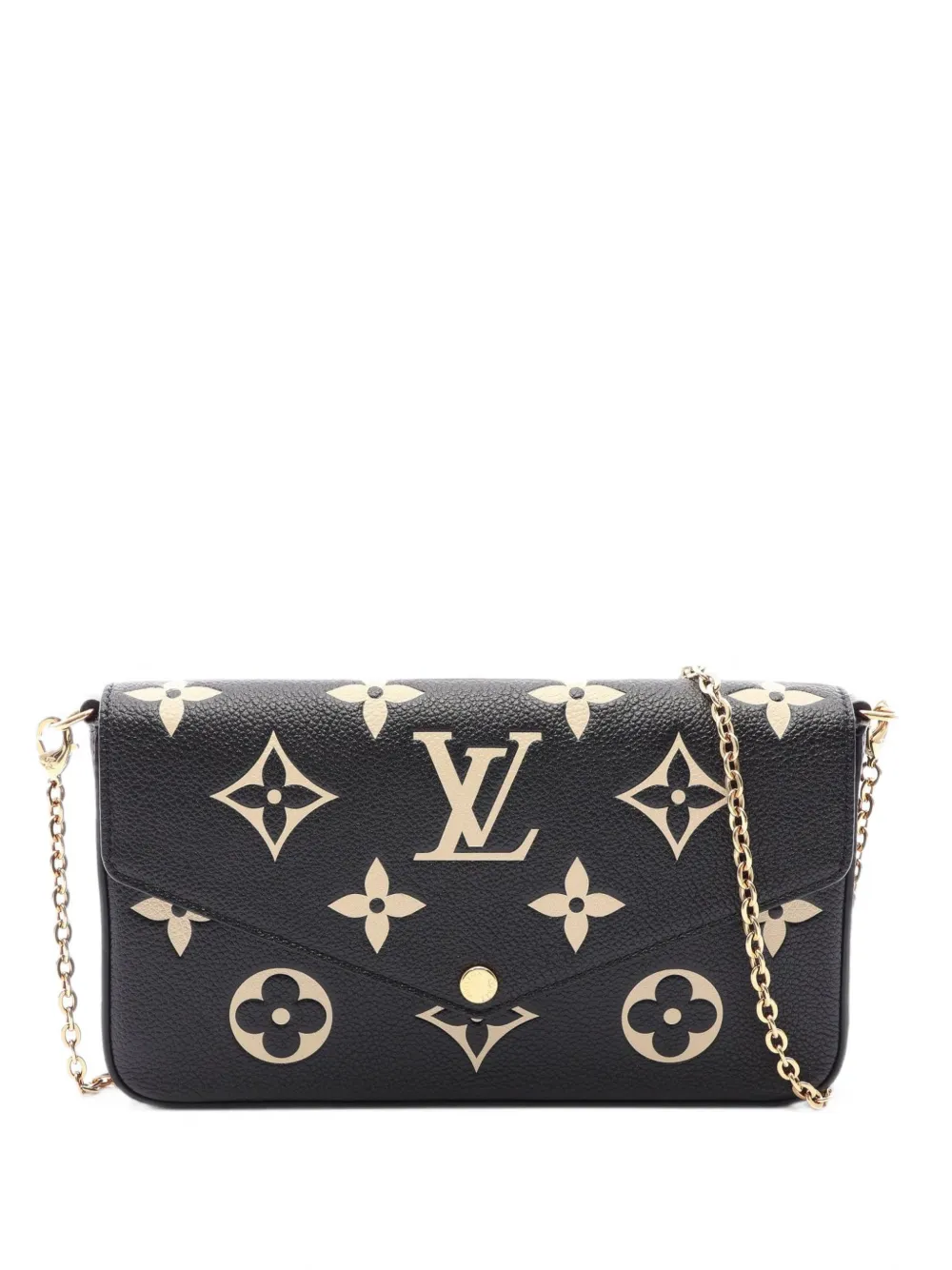 Louis Vuitton Pre-Owned Monogram Empreinte Felicie clutch bag - Nero
