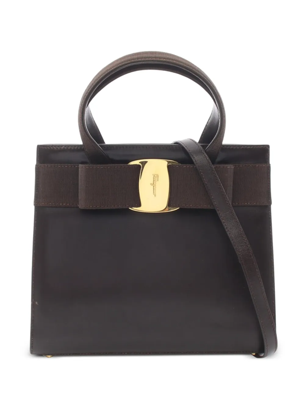 Ferragamo Pre-Owned 2000s Vara tote bag - Marrone