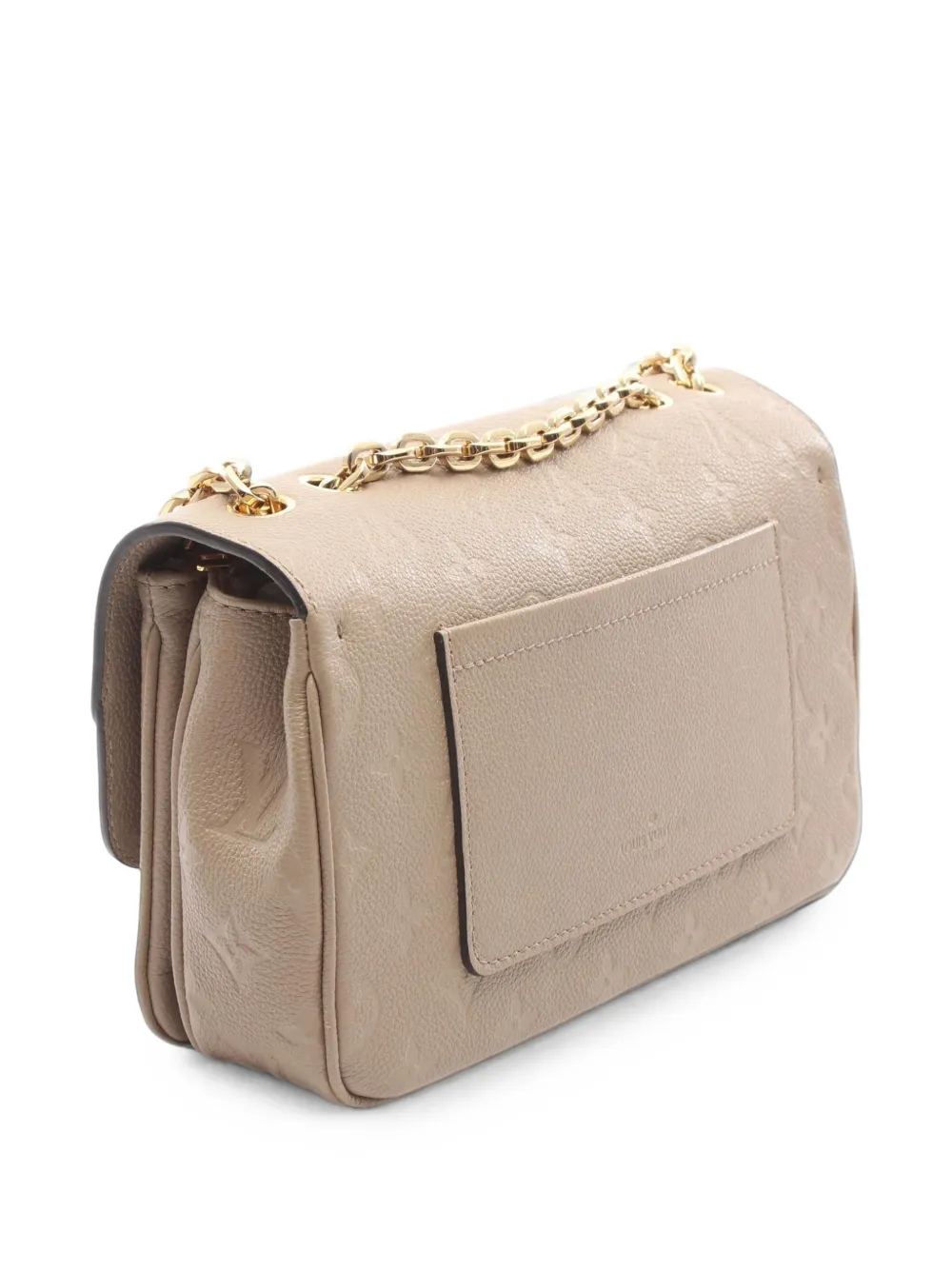 Louis Vuitton Pre-Owned 2021s Marceau Monogram Empreinte schoudertas Beige