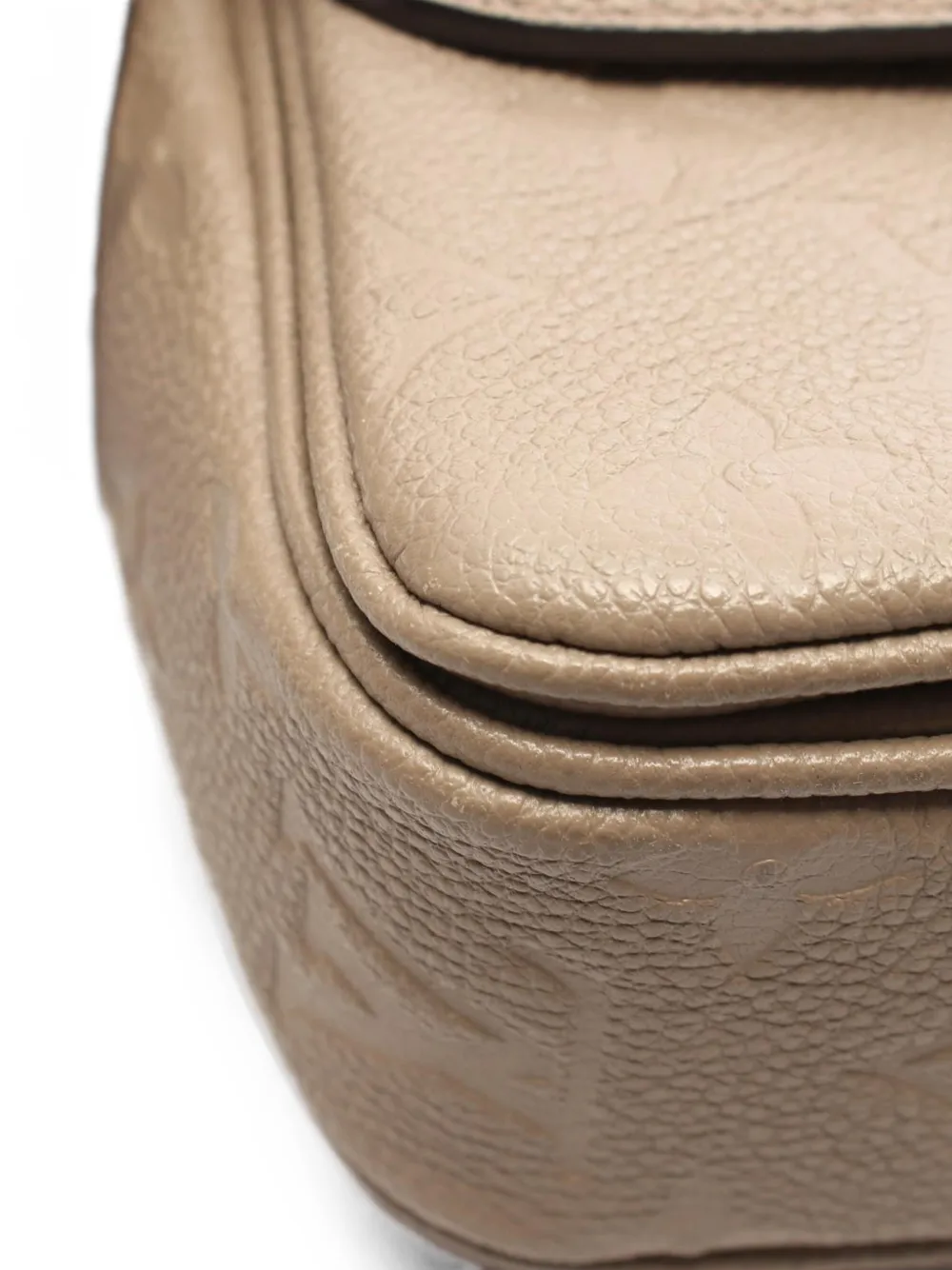 Louis Vuitton Pre-Owned 2021s Marceau Monogram Empreinte schoudertas Beige