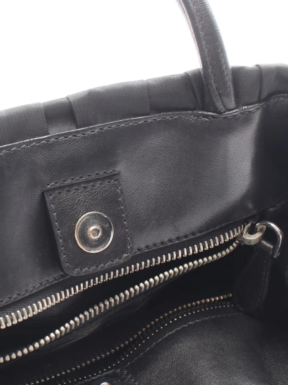 Prada Pre-Owned 2010s Tessuto Gaufre shopper Zwart