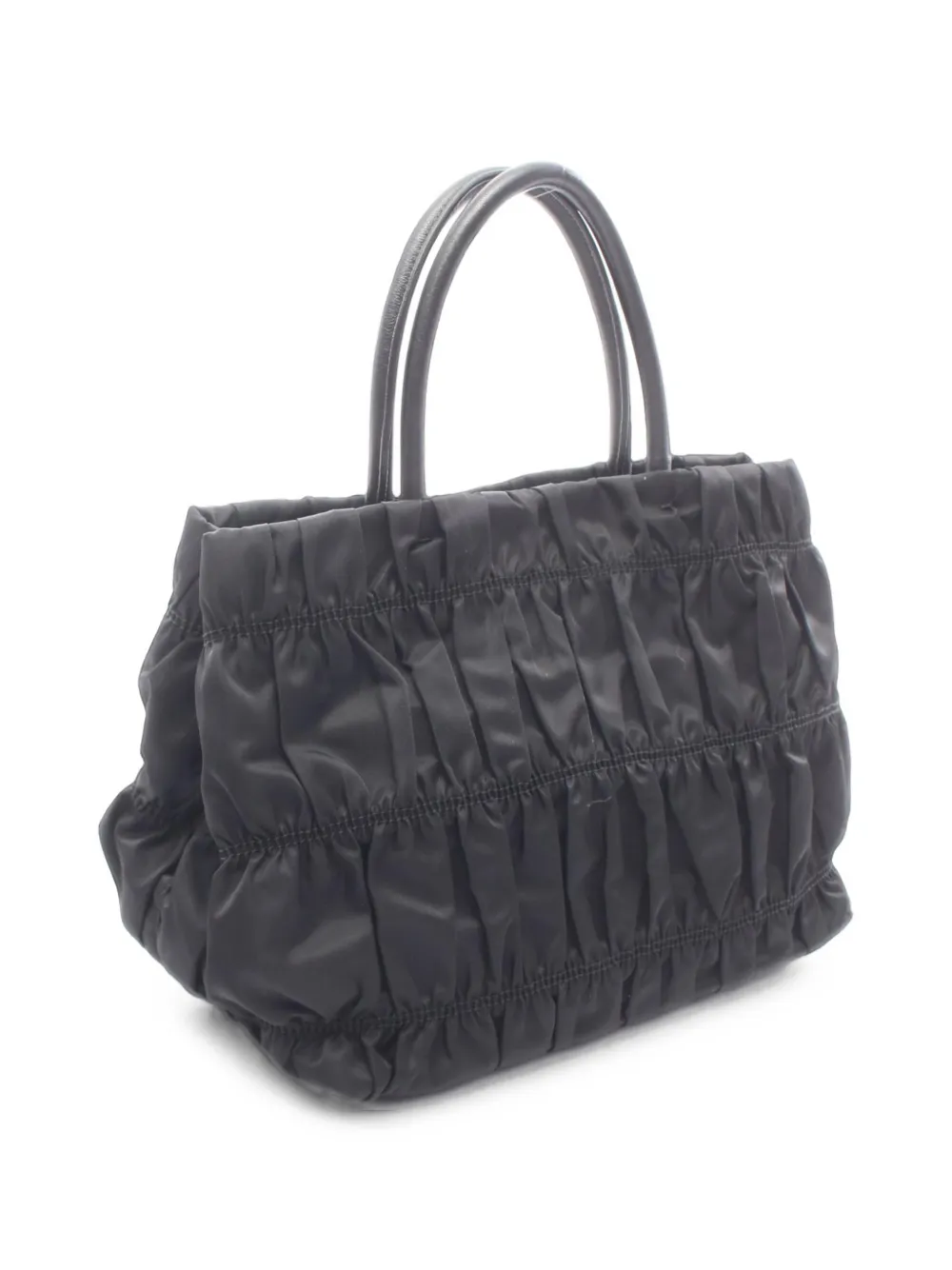 Prada Pre-Owned 2010s Tessuto Gaufre shopper Zwart