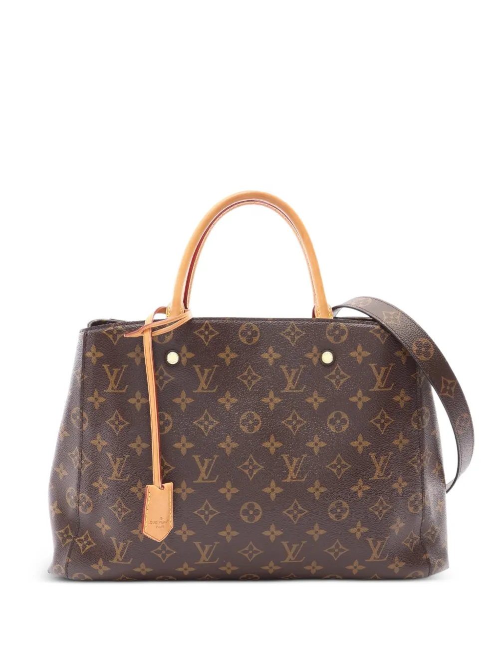 Louis Vuitton Pre-Owned 2014 Montaigne Tote Bag mit Monogramm - Braun