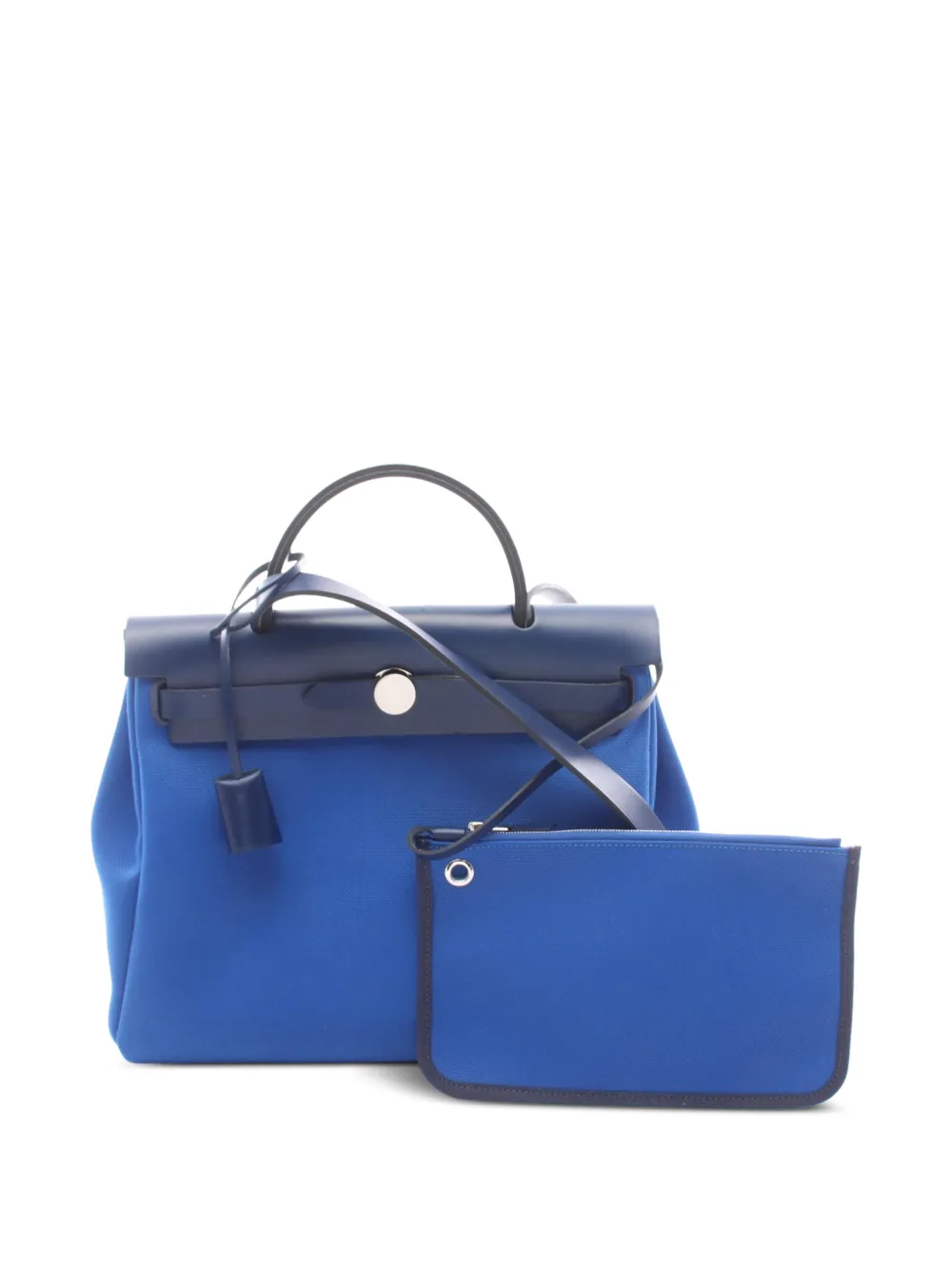 Hermès Pre-Owned 2022 PM Herbag-Tote Bag - Blau