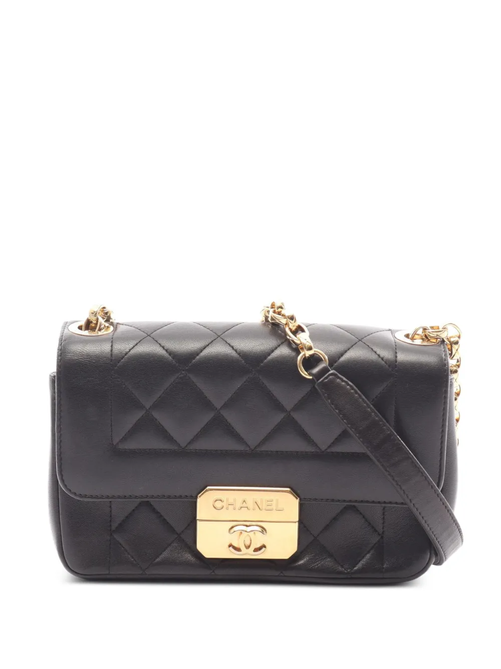 CHANEL Pre-Owned 2014 Chic With Me matelassé crossybody bag - Nero