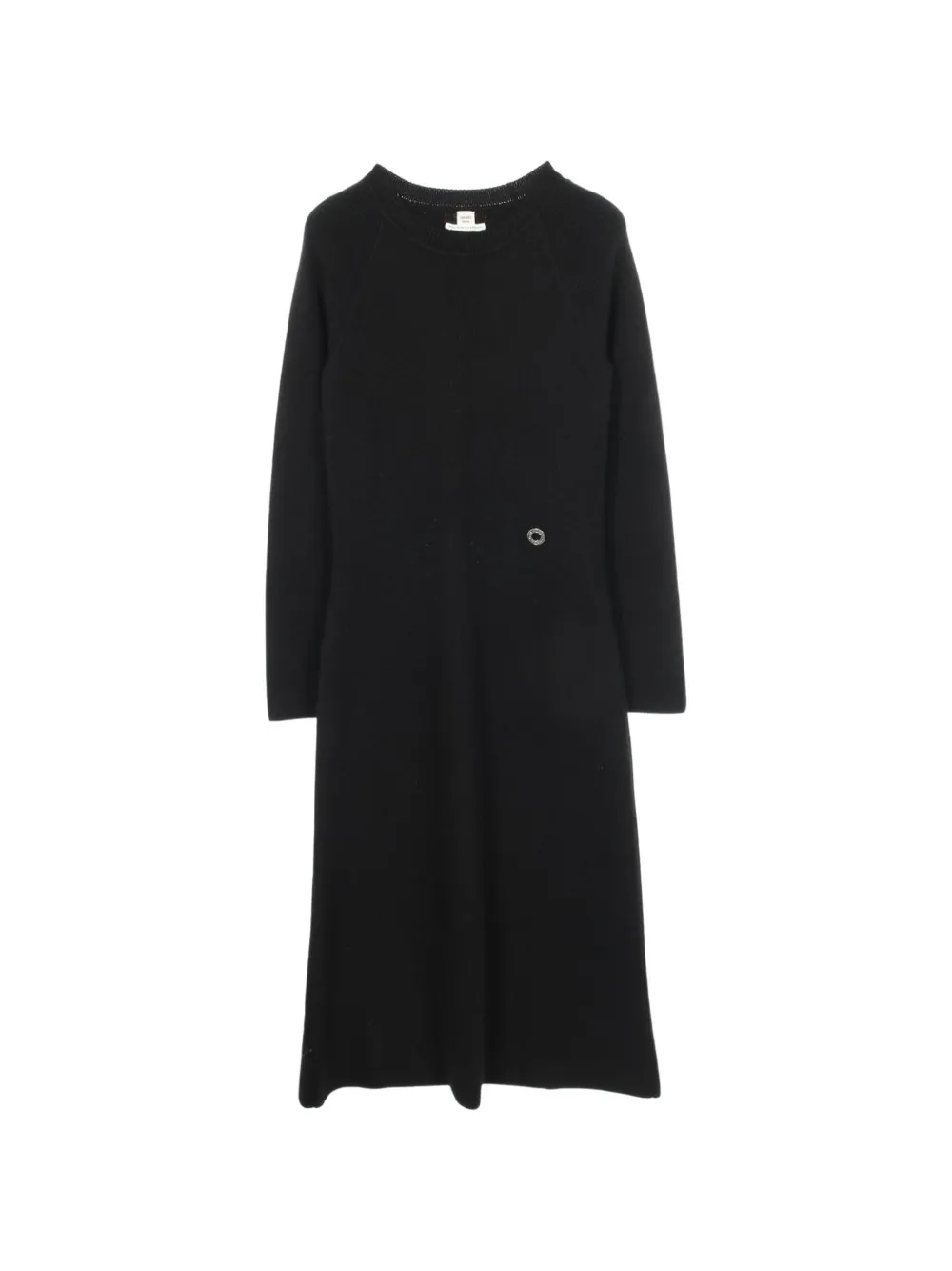 Hermès Pre-Owned 2010s knitted midi dress - Nero