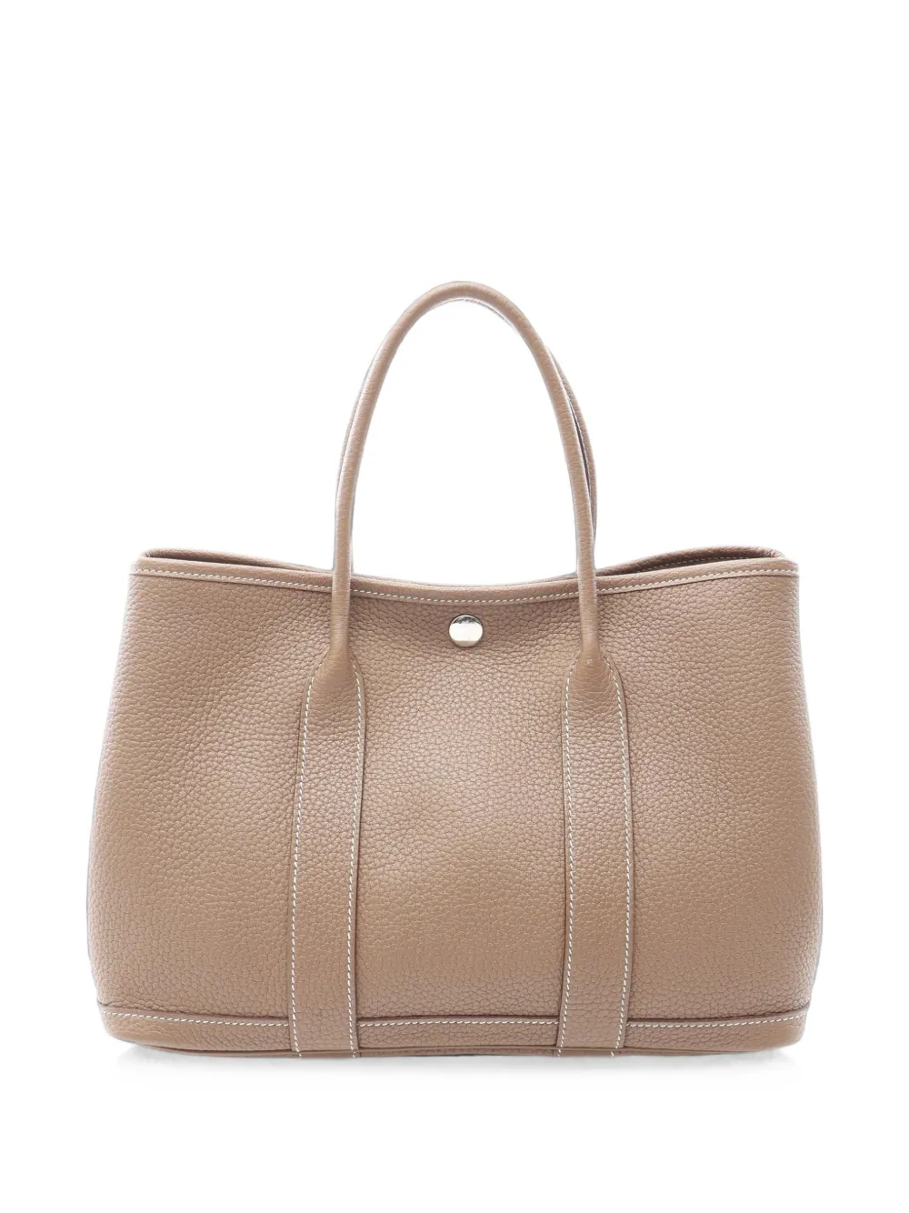 Hermès Pre-Owned 2025 Garden Party PM Tote Bag - Nude