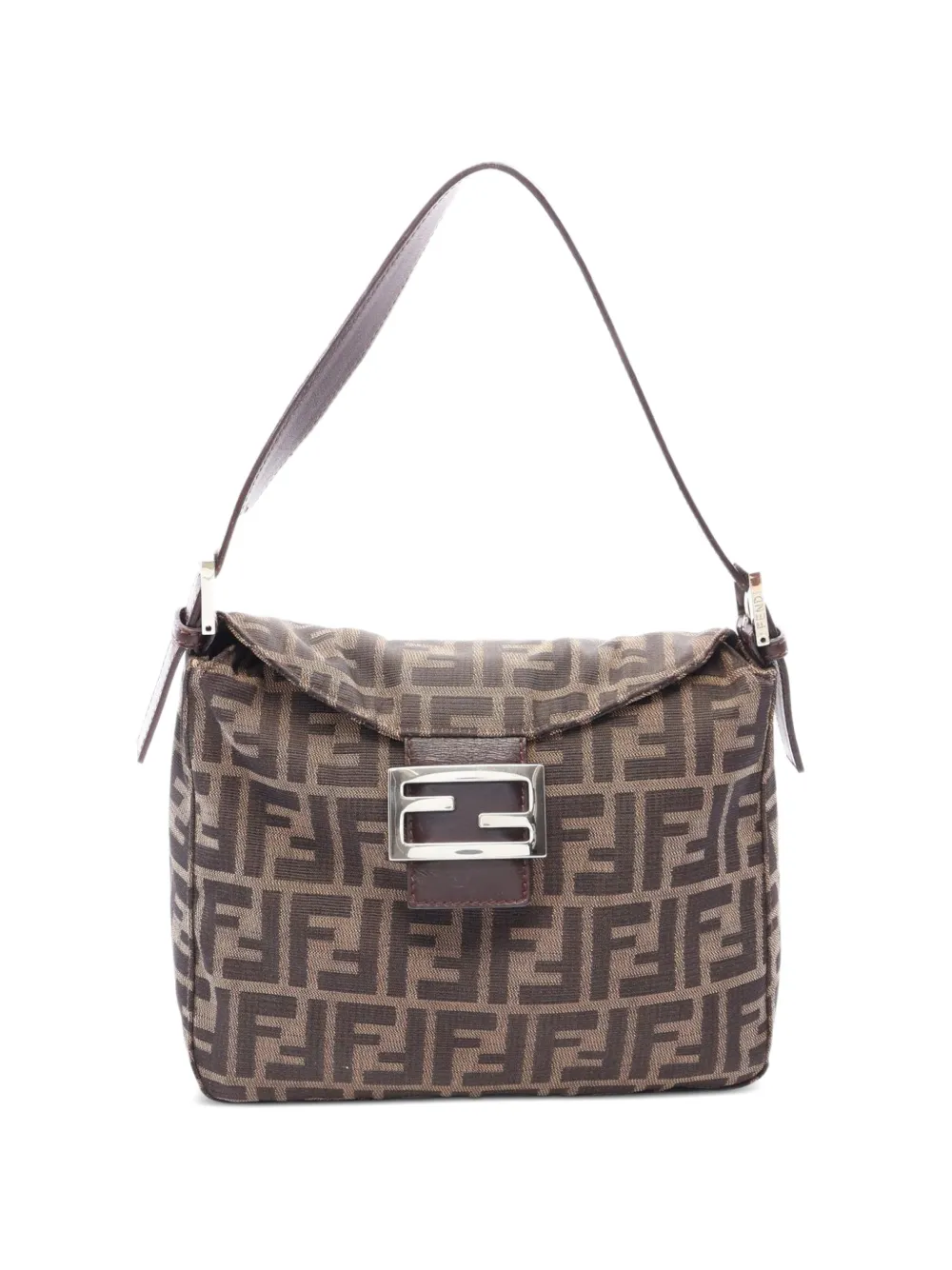 Fendi Pre-Owned 2000 Zucca Schultertasche - Braun