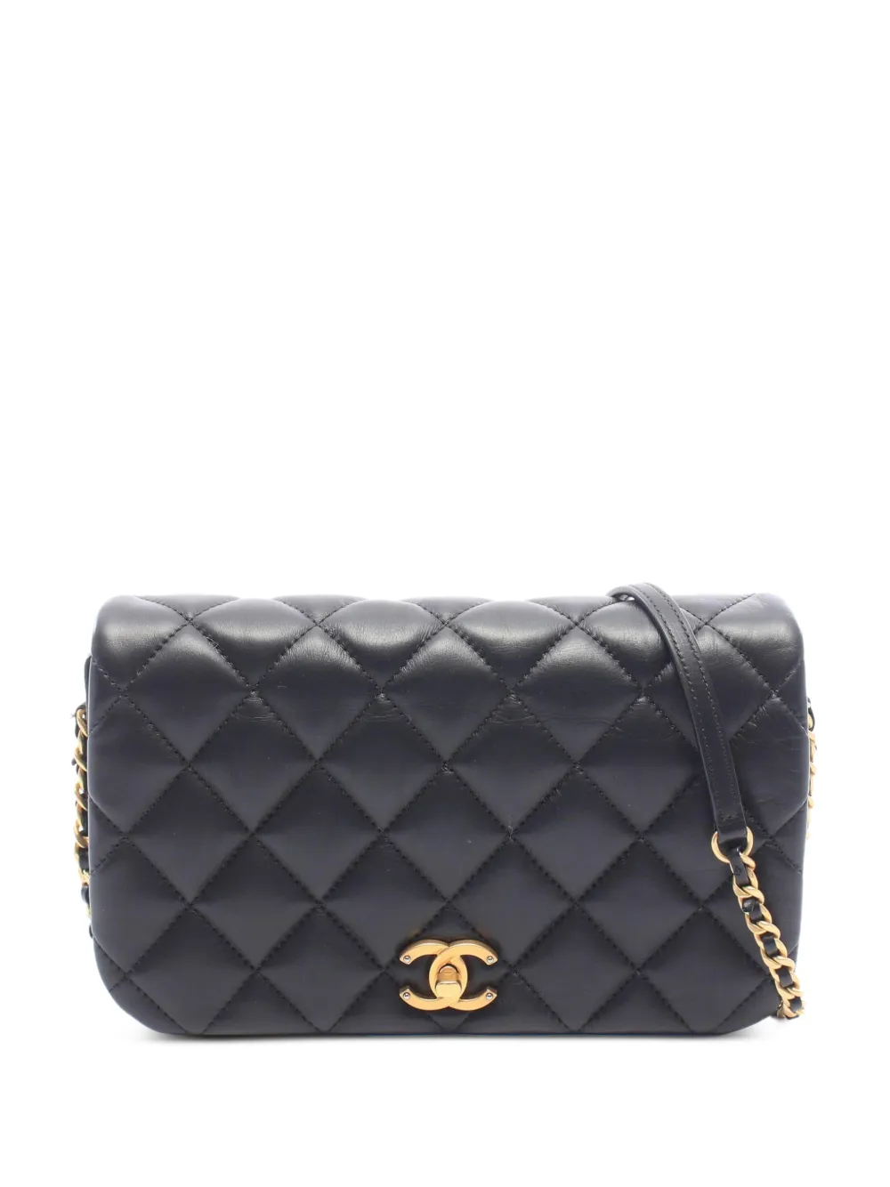 CHANEL Pre-Owned 2020-2021 Matelasse Classic shoulder bag - Nero