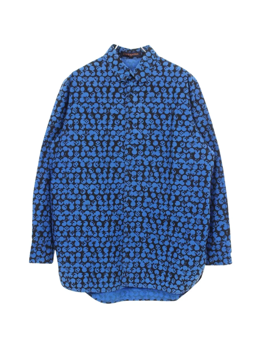 Louis Vuitton Pre-Owned Monogram long-sleeve shirt - Blu