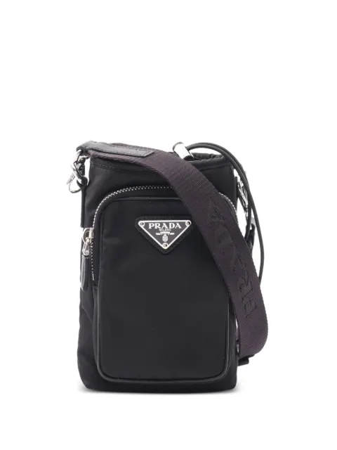 Prada Pre-Owned 2010s Re-Nylon Saffiano phone case
