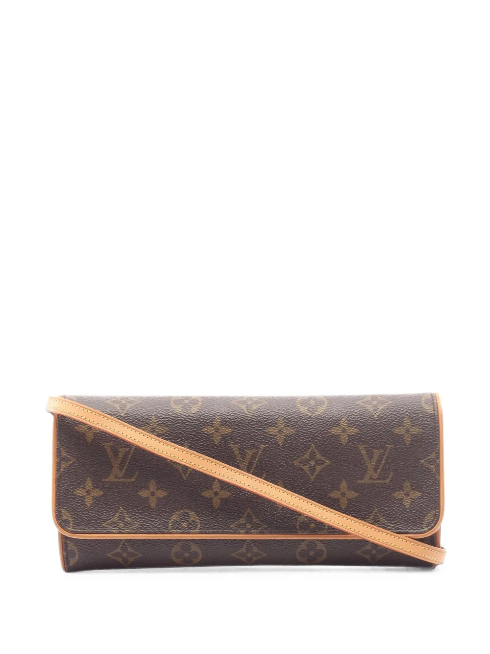 Louis Vuitton Pre-Owned sac porté épaule Pochette Twin GM (2001) - Marron
