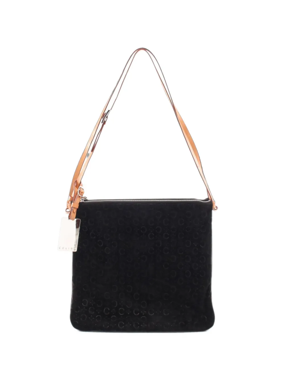 Celine Pre-Owned 2000s C Macadam Schultertasche - Schwarz