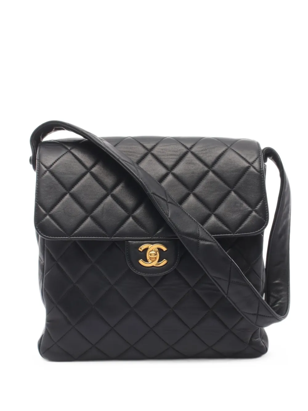 CHANEL Pre-Owned 1996-1997 double-faced shoulder bag - Nero