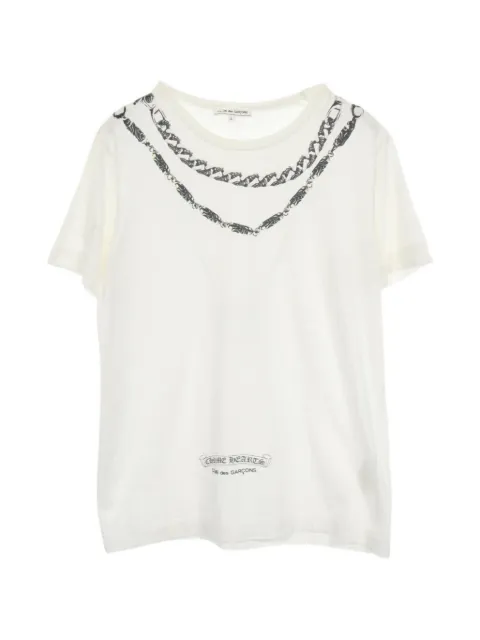 Comme Des Garçons Pre-Owned x Chrome Hearts 2000s chain-print T-shirt