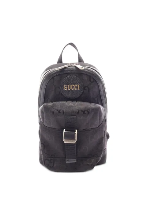 Gucci Pre-Owned cangurera Off The Grid con motivo GG 2010