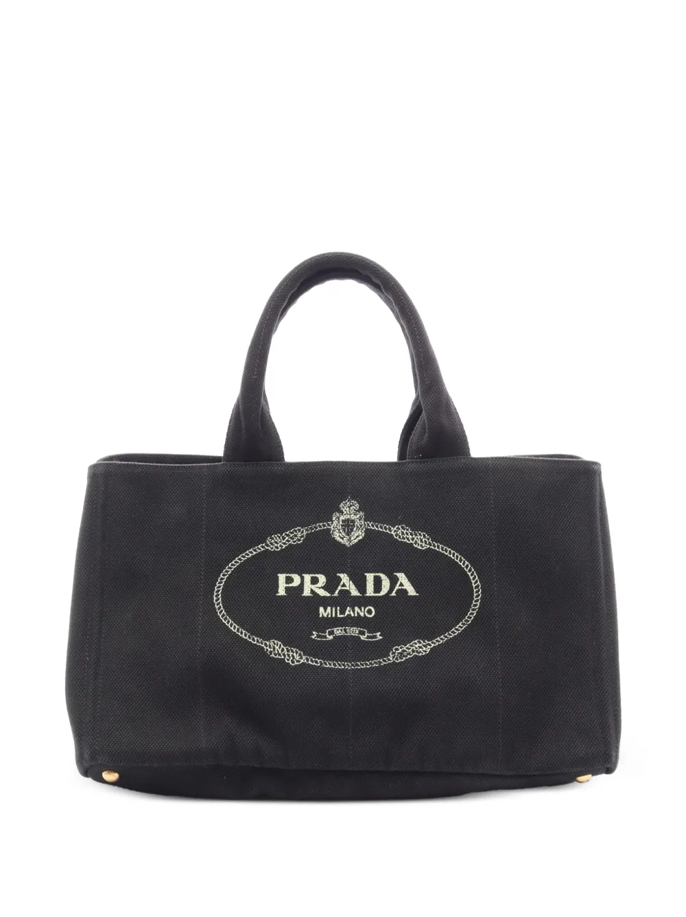 Prada Pre-Owned 2010s Canapa tote bag - Black