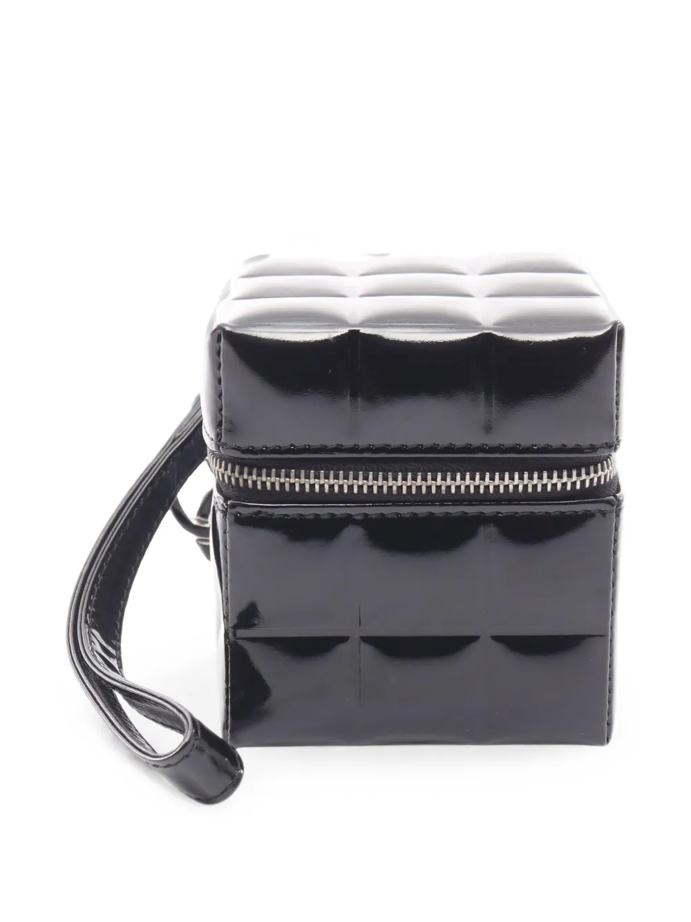 CHANEL Pre-Owned 2002-2003 Chocolate Bar Cube mini bag - Black