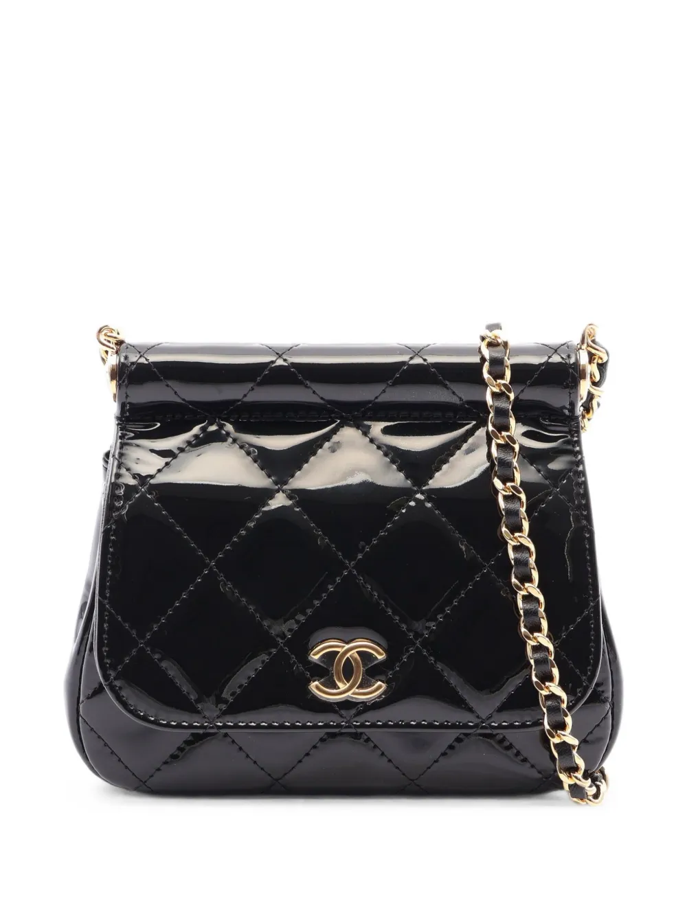 Chanel 2021s Small Matelassé Chain Shoulder Bag In Multi