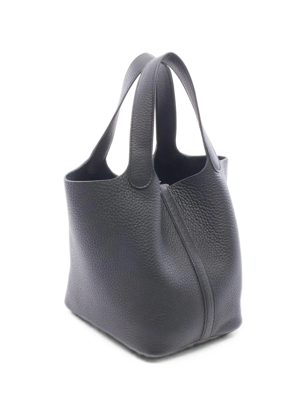 Hermès Pre-Owned PM Picotin Lock shopper Zwart