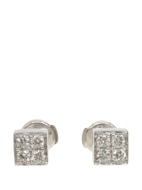 Bvlgari Pre-Owned pendientes Lucia con diamantes 2010