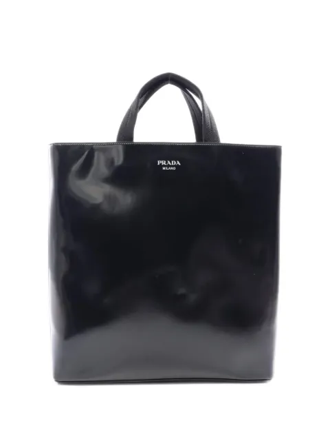 Prada Pre-Owned 2010s leather tote bag