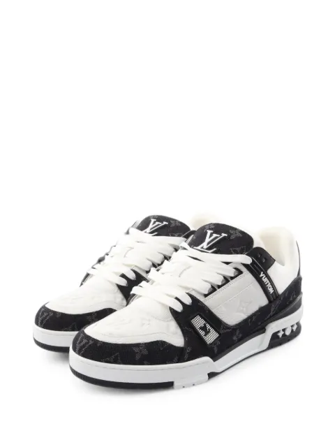 Louis Vuitton Pre-Owned Monogram denim sneakers