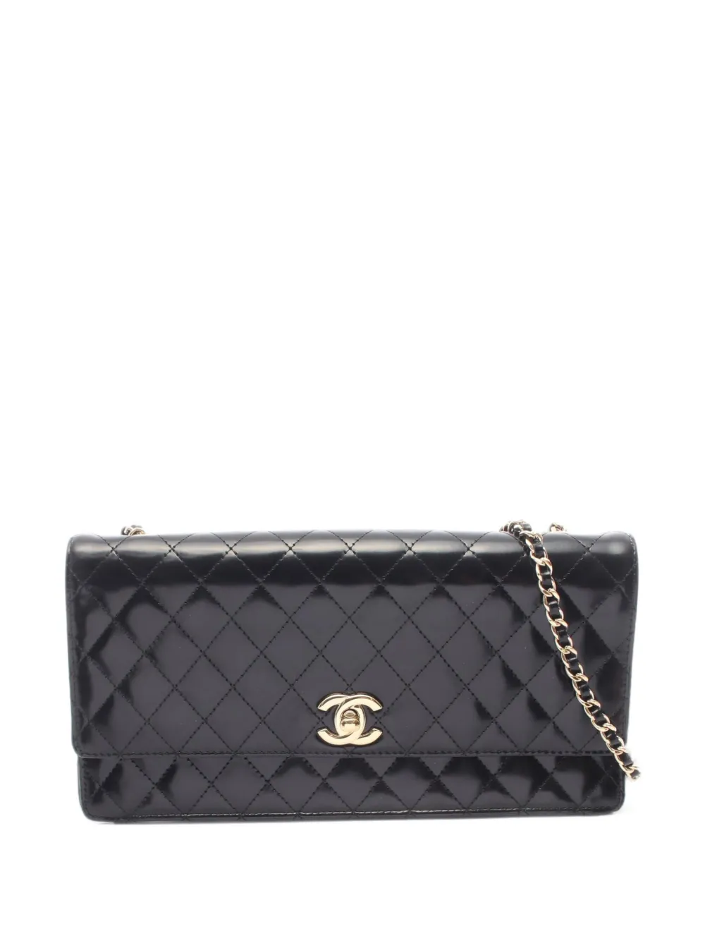 CHANEL Pre-Owned 2011 Matelassé cross body bag - Nero