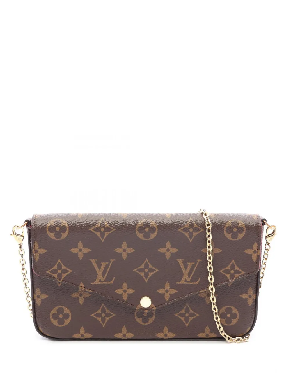 Louis Vuitton Pre-Owned 2018 Felicie Pochette clutch bag - Marrone