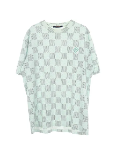 Louis Vuitton Pre-Owned 2000s Damier Monogram T-shirt
