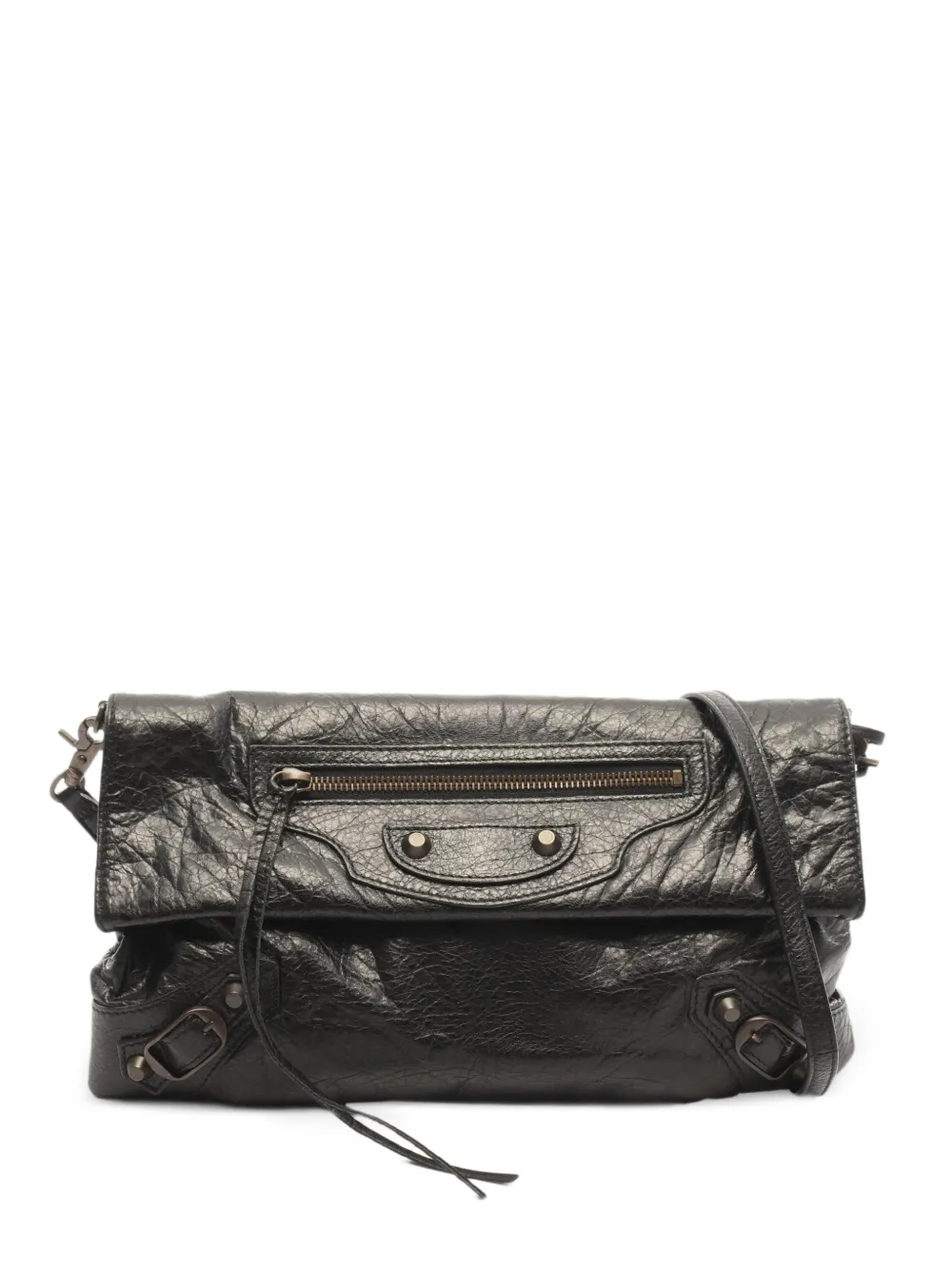 Balenciaga Pre-Owned 2010s Classic Envelope Schultertasche - Schwarz