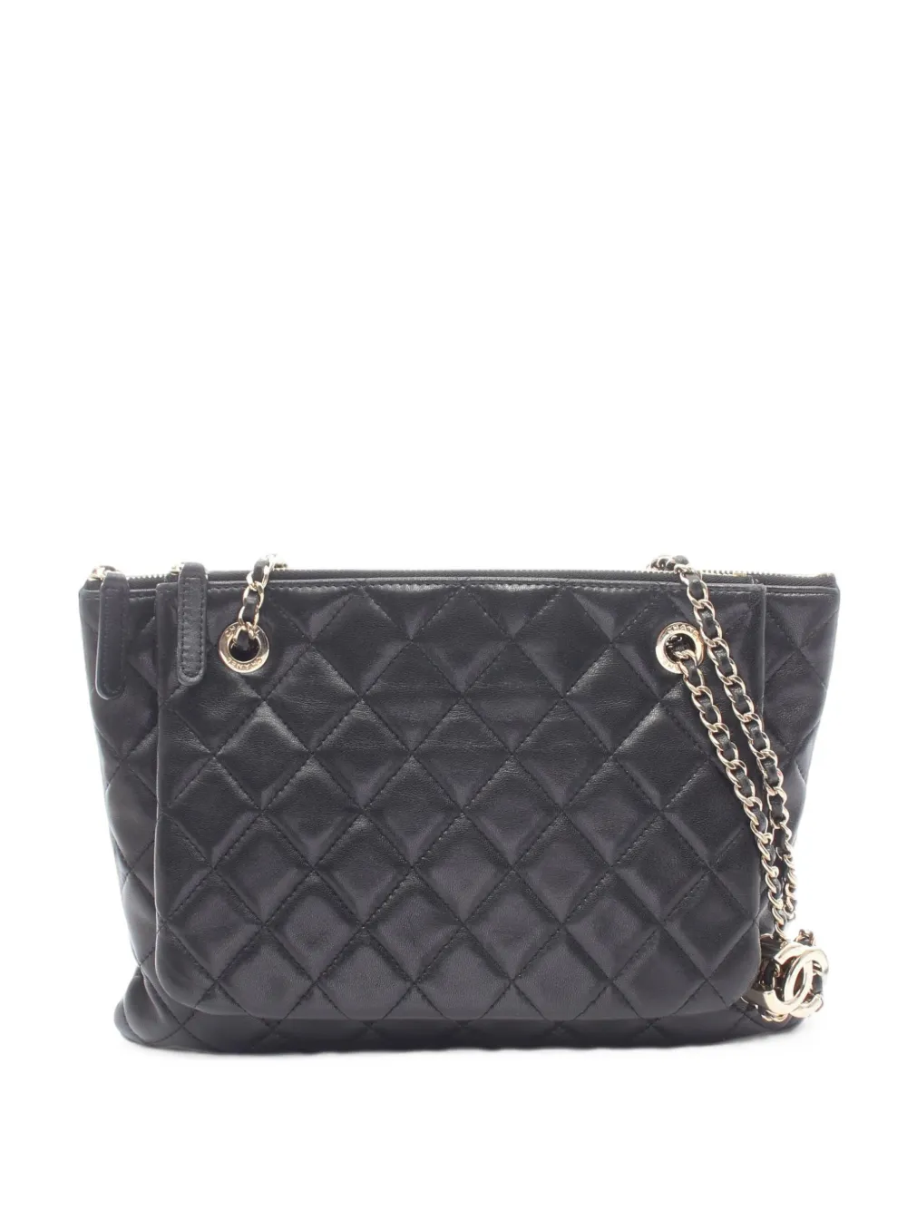 CHANEL Pre-Owned 2019 Matelassé shoulder bag - Nero