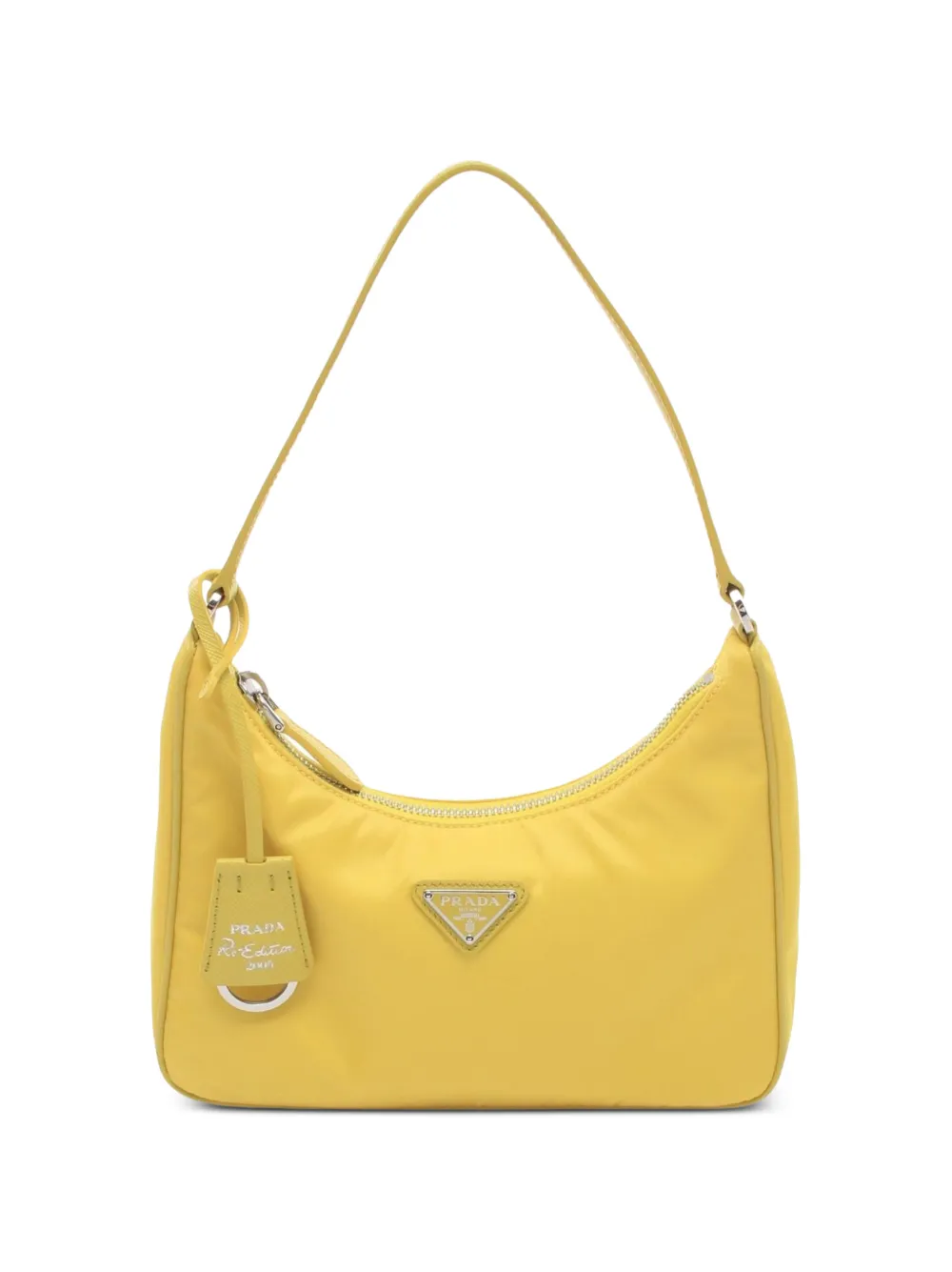 Prada Pre-Owned 2000s Tessuto Saffiano shoulder bag - Giallo