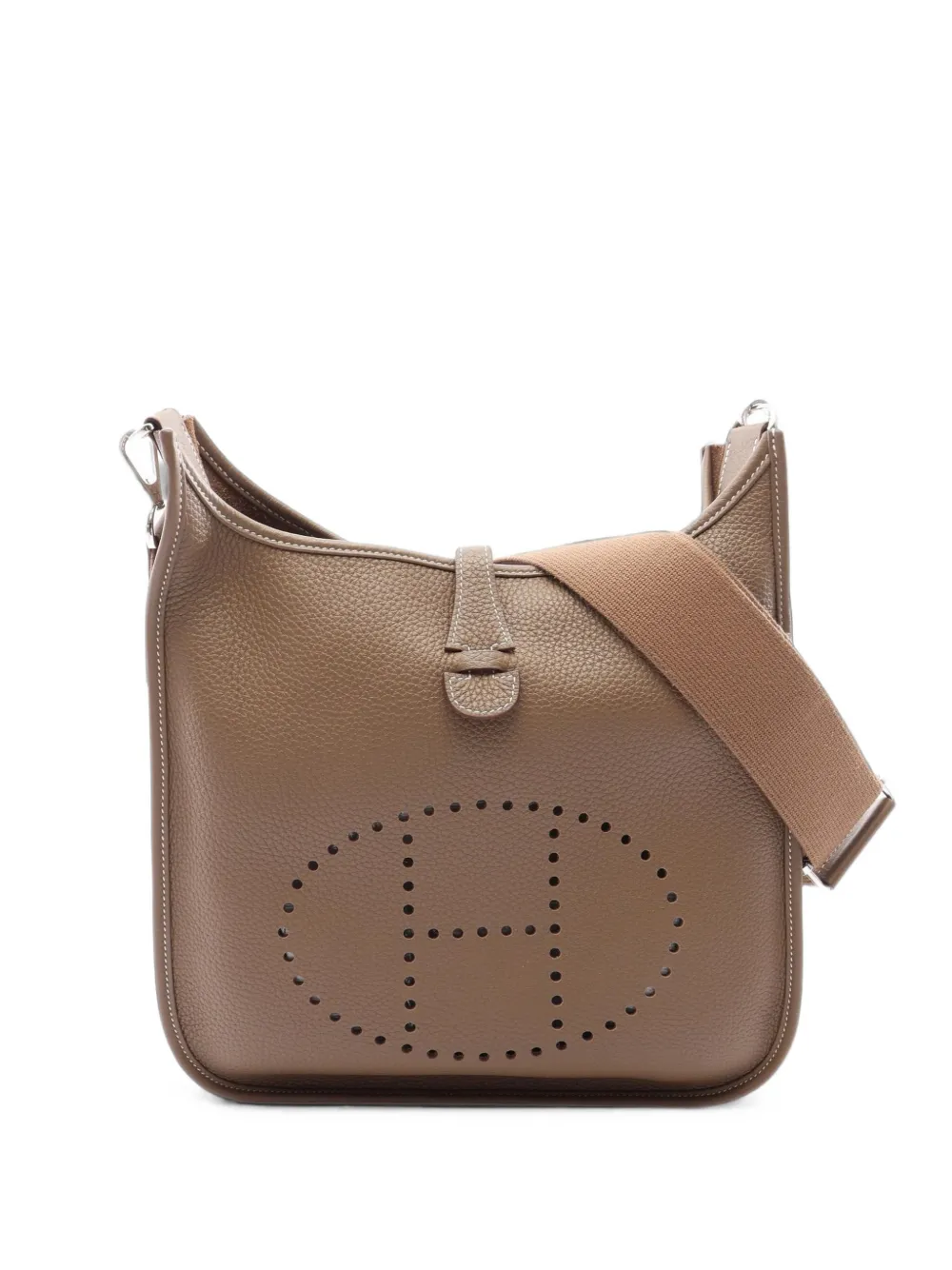 Hermès Pre-Owned PM Evelyne 3 Troyes shoulder bag - Marrone