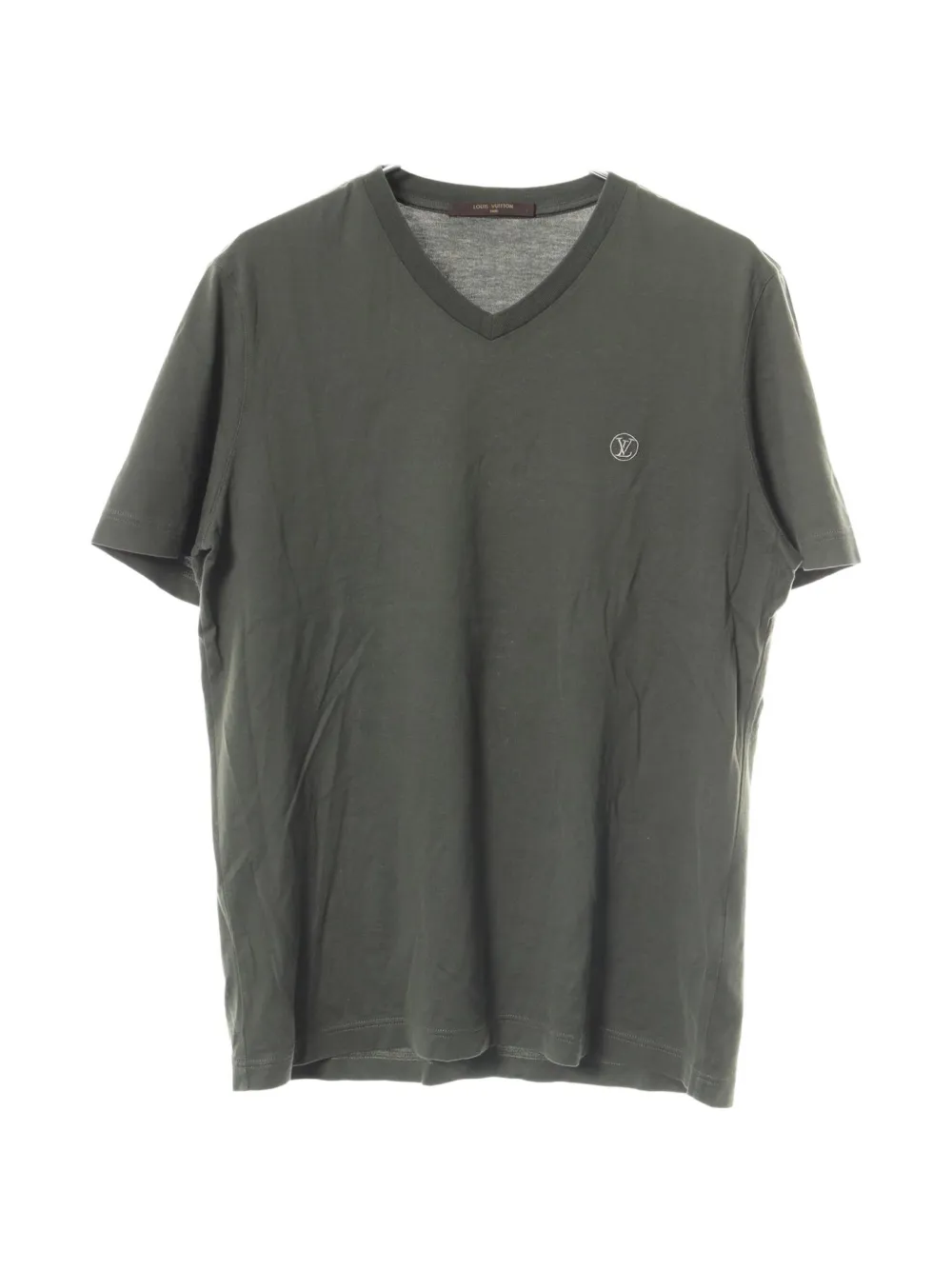 Louis Vuitton Pre-Owned t-shirt en coton à col v (années 2010) - Vert